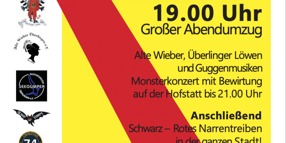 Wieberjuck zum Monstergugg am Schmotzigen Dunschdig um 19 Uhr